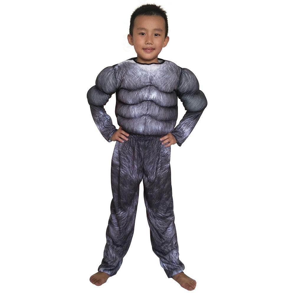 into the woods 1987 wolf costume Masquerade for Adults Halloween - Azufun