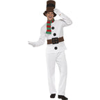 Cute Couple Snowman Christmas Costumes Santa Claus Party Suit