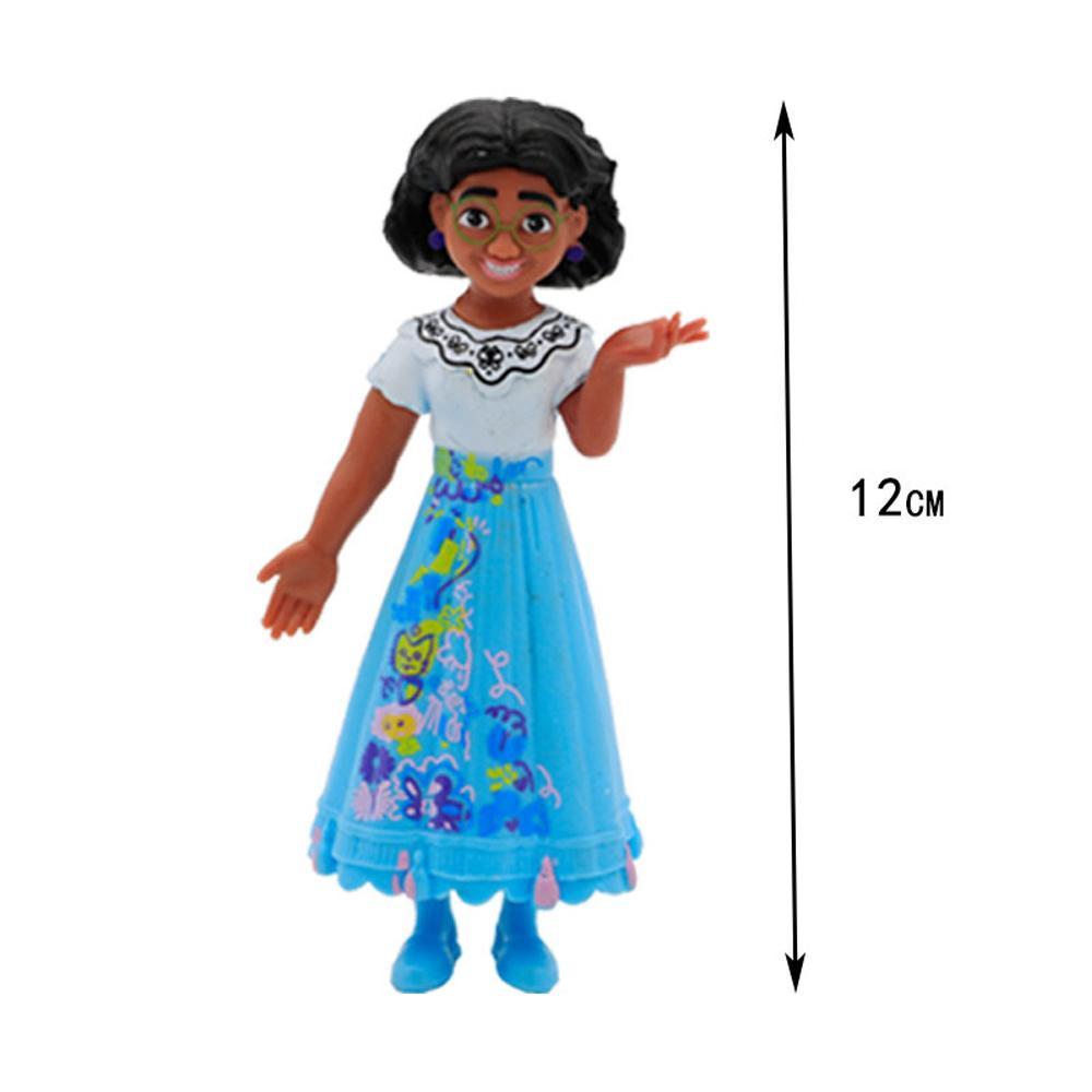 Encanto Cartoon Figure Play Set Doll Ornaments  Hand-made Model 4.5-5 Inch