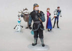 New Frozen Elsa Anna Olaf Playset 6 Figure Cake Topper Toy Doll Set