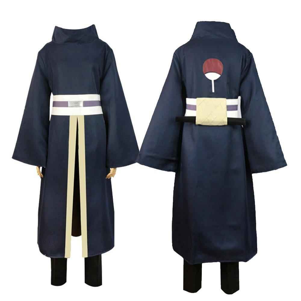 Naruto Shippuden Uchiha With Tsutoaki Organization cosplay Halloween costume Suit