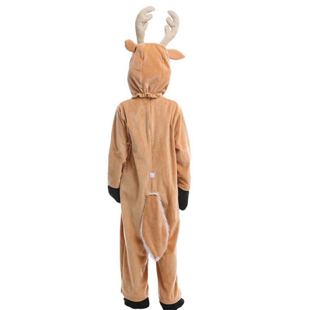 Children's Christmas Costumes Animal Dress Up Reindeer Elk Costume
