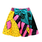 The Nightmare Before Christmas Sally Cosplay Outfit Princess Dress Suits