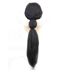 Arabian Nights Aladdin Jasmine Princess Long Black Wigs Halloween Wig - Azufun