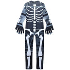 Halloween Skull Cosplay Costume Zentai Bodysuit for Kids