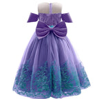 Girls Mermaid Princess Dresses Lace Tutu Costume for Kids