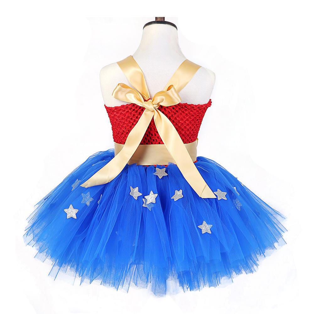 Girls The Avengers Tutu Dress Superhero Costumes Dress