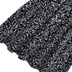 Wednesday Costume The Addams Family Cosplay Lapel Print Dress For Kids - Azufun