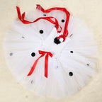 Kids Girls Dalmatian Costume Tutu Dress Set Halloween Animals Dress up
