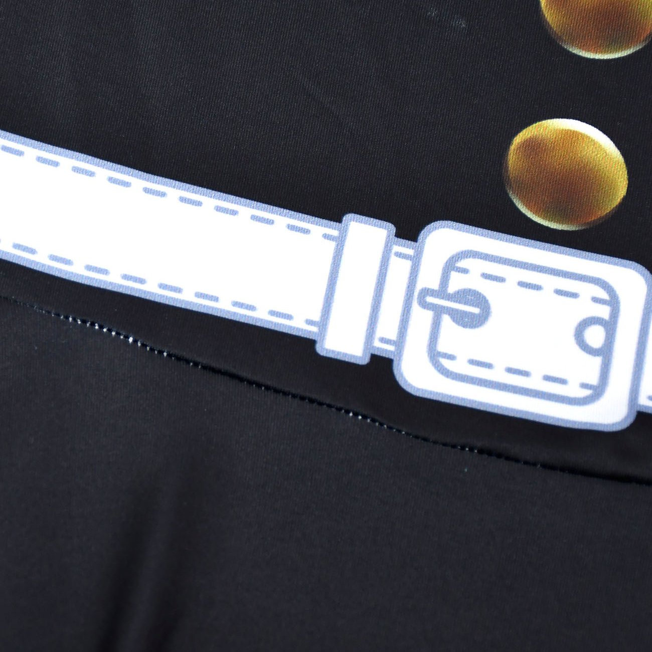 Demon Slayer Black Print Long Sleeve Dress for Girls