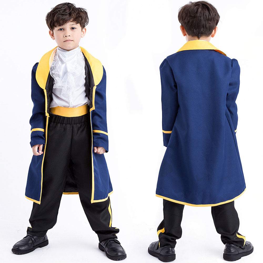 Halloween Kids Children Beast Prince Cosplay Costume