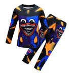 Poppy Playtime Cartoon Long Sleeve Pants Sets for Big Kids
