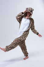 Animal Adult Leopard Bear Costume Onesies Kigurumi Pajamas
