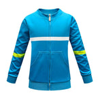 Kids Stranger Things 2 Versatile Cardigan Coat Zip-Up Cosplay Costumes - Azufun