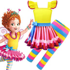 Fancy Nancy Sleeveless Cosplay Dress for Kids - Azufun