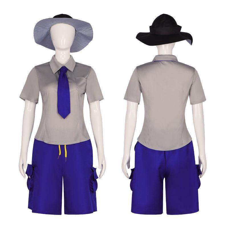 Pokemon Scarlet Violet Naranja Uva Academy Uniform Halloween Cosplay Costumes Party Carnival Suit - Azufun
