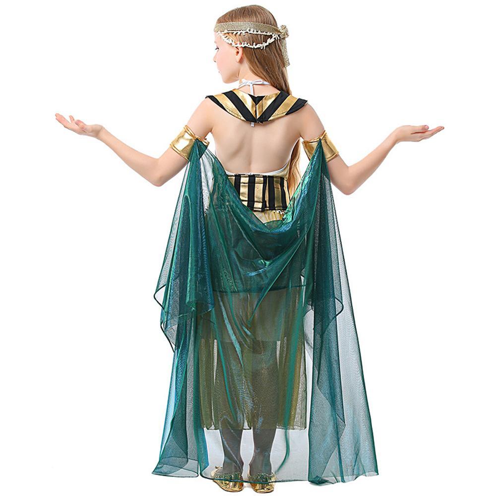 egyptian pharaoh Cosplay Stage drama performance dance Halloween Costumes for kids - Azufun