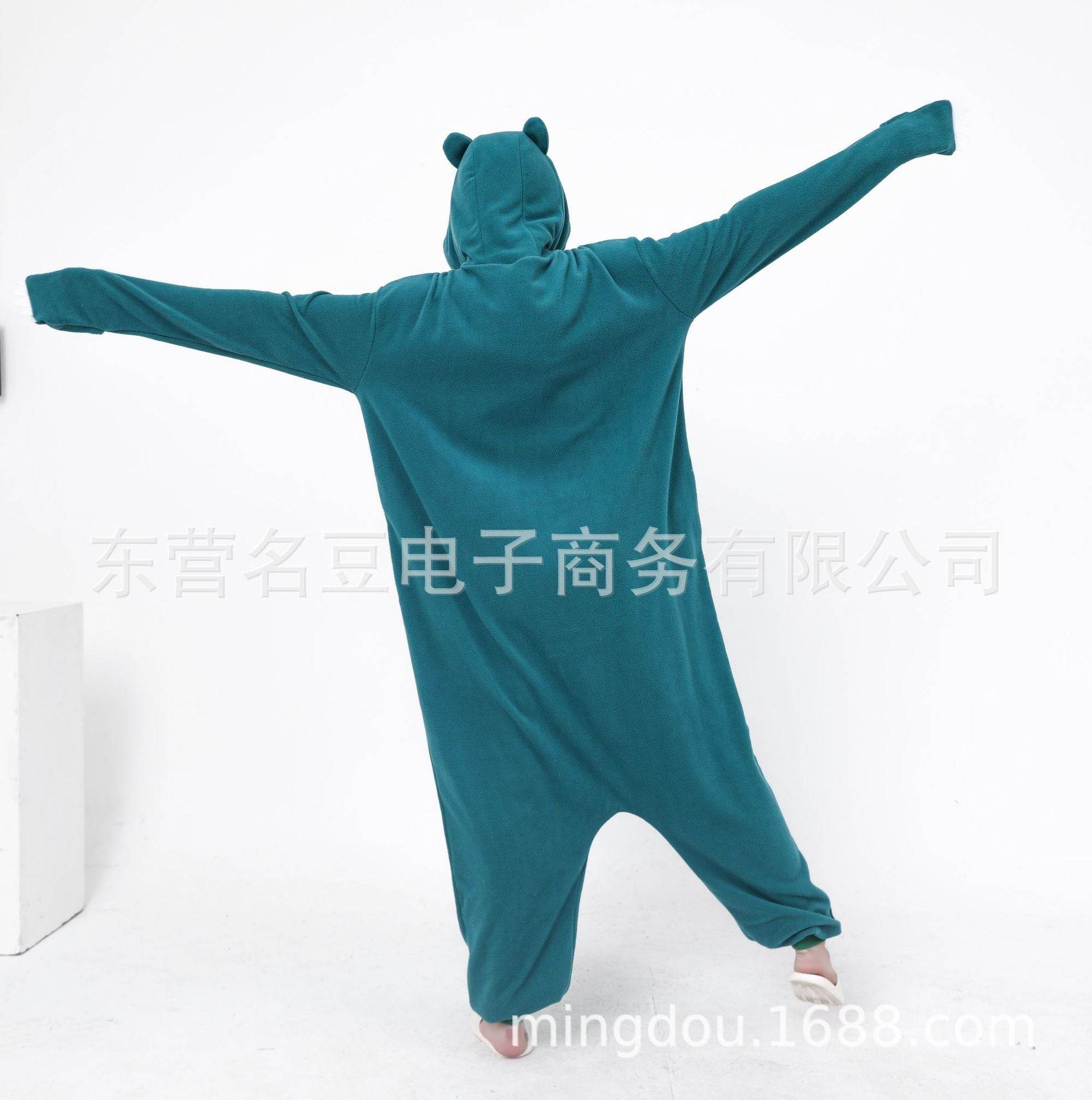 Smiling Snorlax onesie kigurumi pajamas for Adult - Azufun