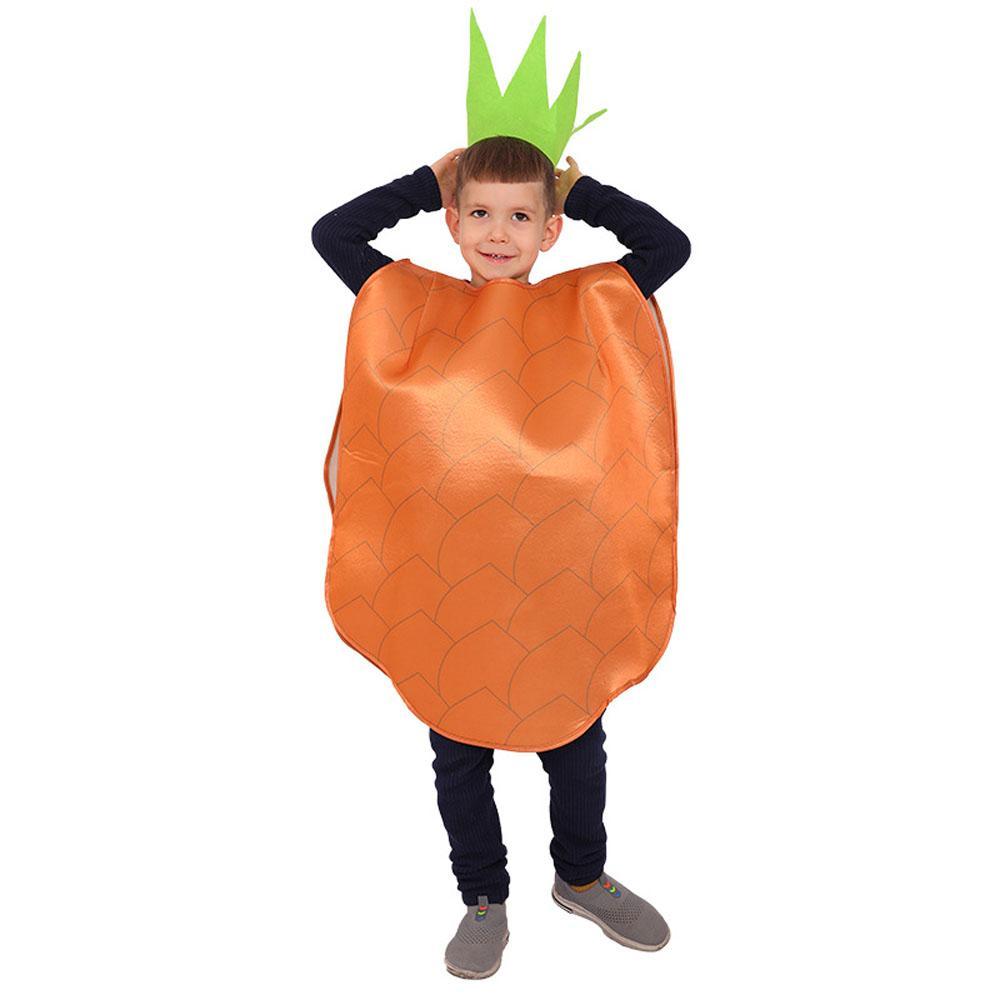 Pineapple Unisex Cosplay Costume Halloween Christmas Fruit Outfit for Kids