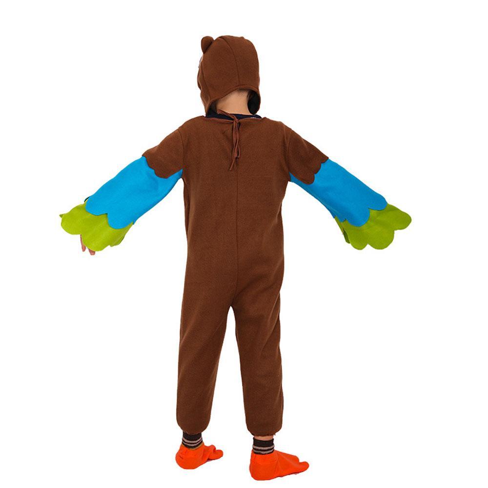 Baby Owl Cosplay Costume Halloween Romper Dress Up Outfit Jumpsuit For Toddlers Kids