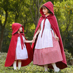 Little Red cosplay costumes dress for mom and me - Azufun