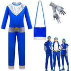 Zombies 3 Blue Cosplay Zentai Suit Costume Jumpsuit Bodysuit Outfits for kids - Azufun