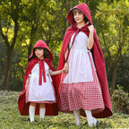 Little Red cosplay costumes dress for mom and me - Azufun