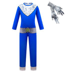Zombies 3 Blue Cosplay Zentai Suit Costume Jumpsuit Bodysuit Outfits for kids - Azufun