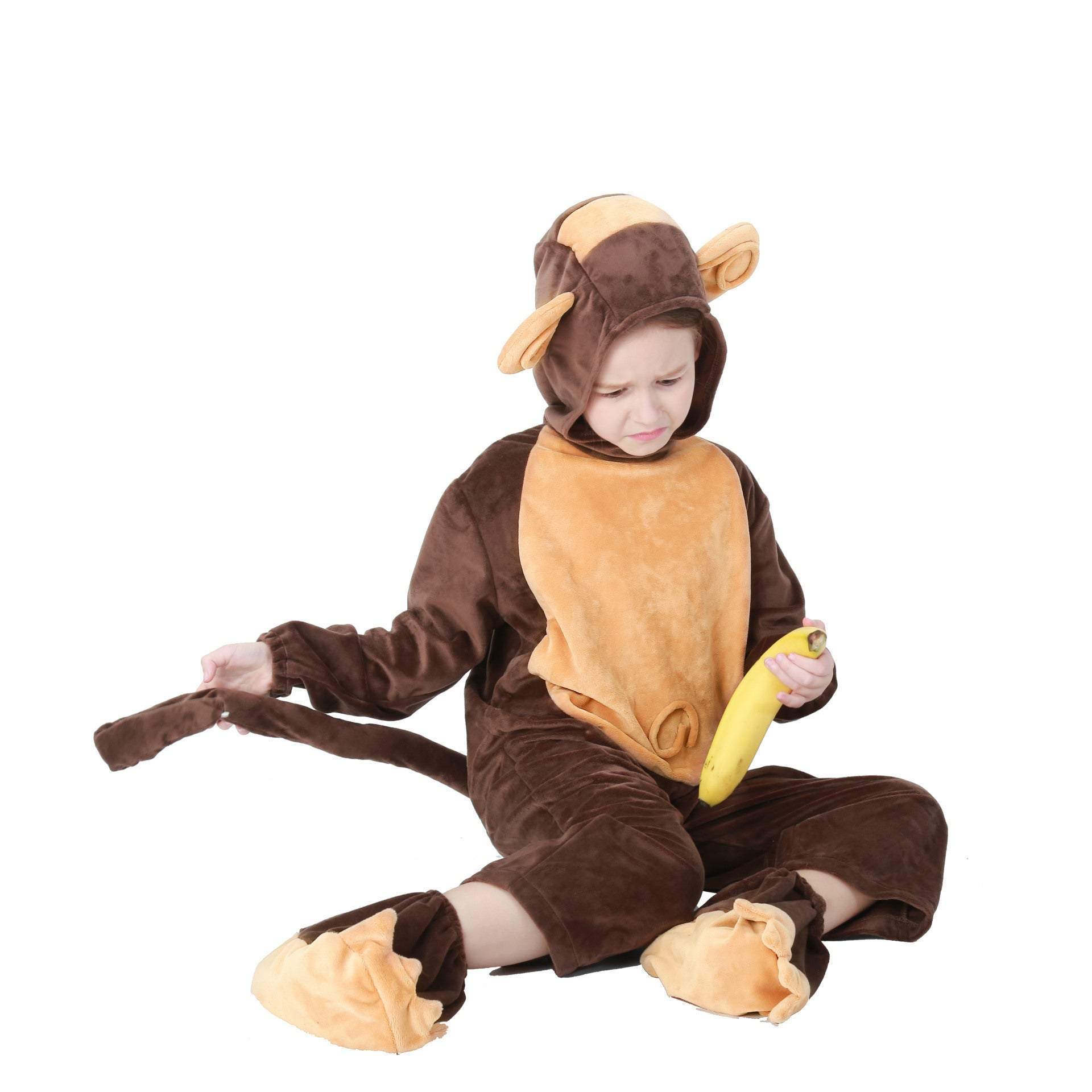 Halloween Unisex Children Big Boys' Animal Monkey Costume