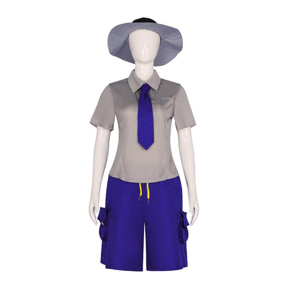 Pokemon Scarlet Violet Naranja Uva Academy Uniform Halloween Cosplay Costumes Party Carnival Suit - Azufun