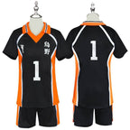 Karasuno Uniforms Anime Haikyu!! Cosplay Costumes Carnival Party Full Set - Azufun