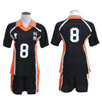 Karasuno Uniforms Anime Haikyu!! Cosplay Costumes Carnival Party Full Set - Azufun