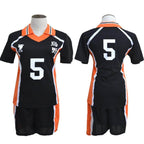 Karasuno Uniforms Anime Haikyu!! Cosplay Costumes Carnival Party Full Set - Azufun