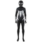 Lady Female Venom Symbiote Cosplay Costume Spider Man Halloween For Adult Kids - Azufun