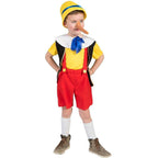 Long nose Pinocchio Set Halloween Carnival Cosplay Costume For Kids - Azufun
