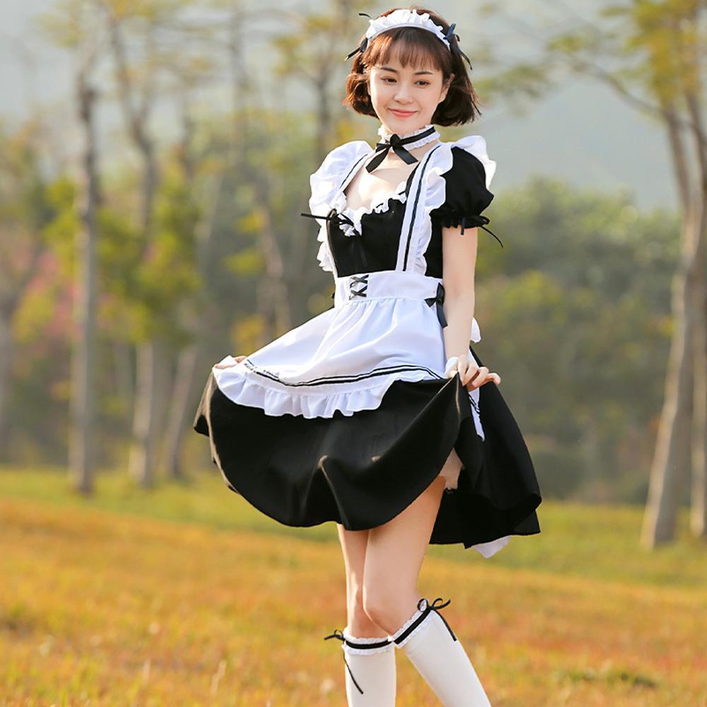 BuyLove Nikki - Dress UP Queen cafe maid cosplay costumes dress for mom and me Now Cheaper With 3 - 5 Days Ship - PajamasBuy