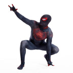 Miles Morales Spider Man PS5 Cosplay Suit Ultimate Costume for Kids and Adults - Azufun