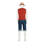 BuyMonkey D Luffy One Piece Halloween Cosplay Costume Outfits Carnival Suit Adults Now Cheaper With 3 - 5 Days Ship - PajamasBuy