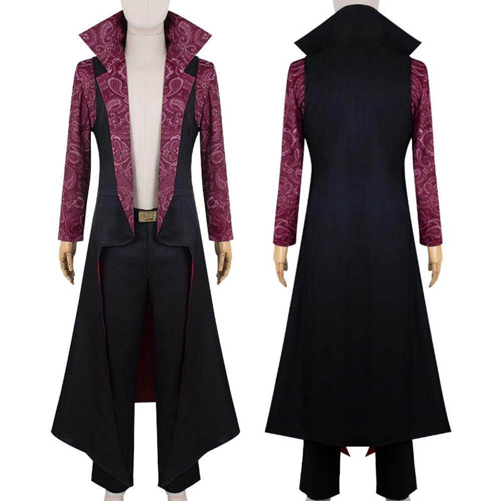 One piece Dracule Mihawk Costume anime cosplay - Azufun