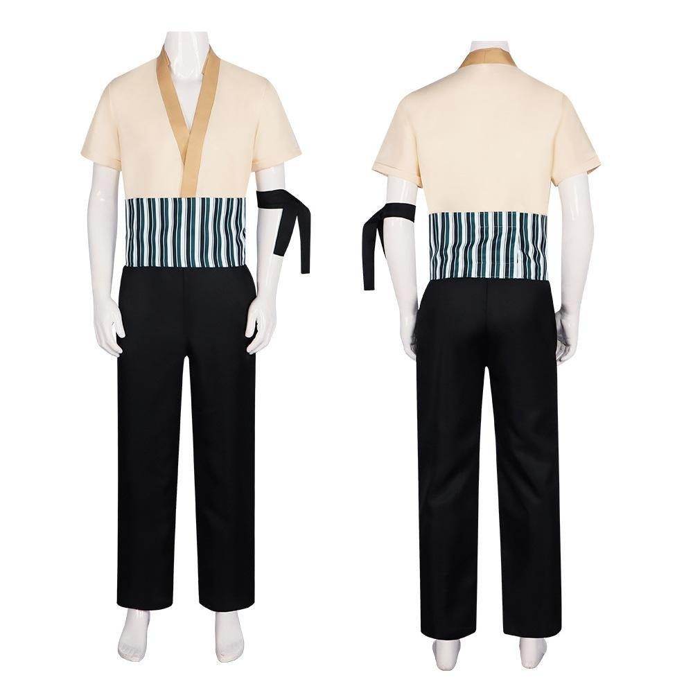 One Piece Roronoa Zoro Anime Movie version Cosplay Costume Outfits Halloween Carnival Suit - Azufun