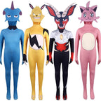 Plawworld Game Grizzbolt Depresso Cattiva Incineram Costume Cosplay Jumpsuit - Azufun
