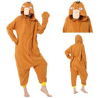 Psyduck Pokemon Kigurumi Onesies Pajamas Pyjamas Costume For Adult - Azufun