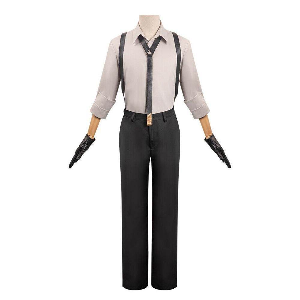 Pokemon Scarlet and Violet Rika Cosplay Costume Stylish suspender Uniform - Azufun