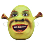 Shrek Costume Cosplay Jumpsuit with Mask Bag for Kids Halloween - Azufun