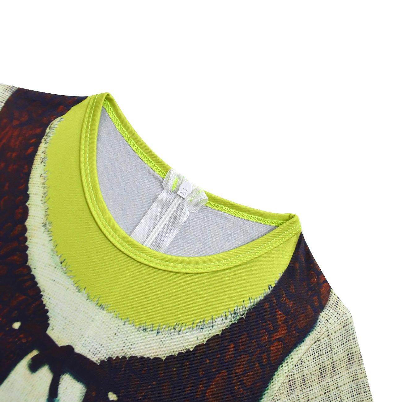 Shrek Costume Cosplay Jumpsuit with Mask Bag for Kids Halloween - Azufun