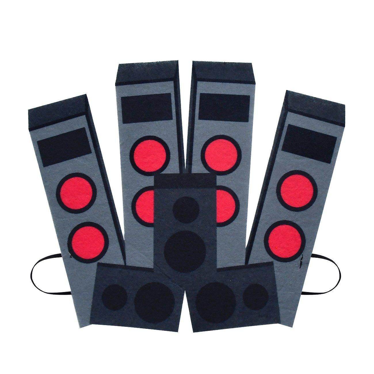 Skibidi Toilet Outfits Orange Jumpsuit Mask Titan Tv man Cosplay Costume For Kids - Azufun