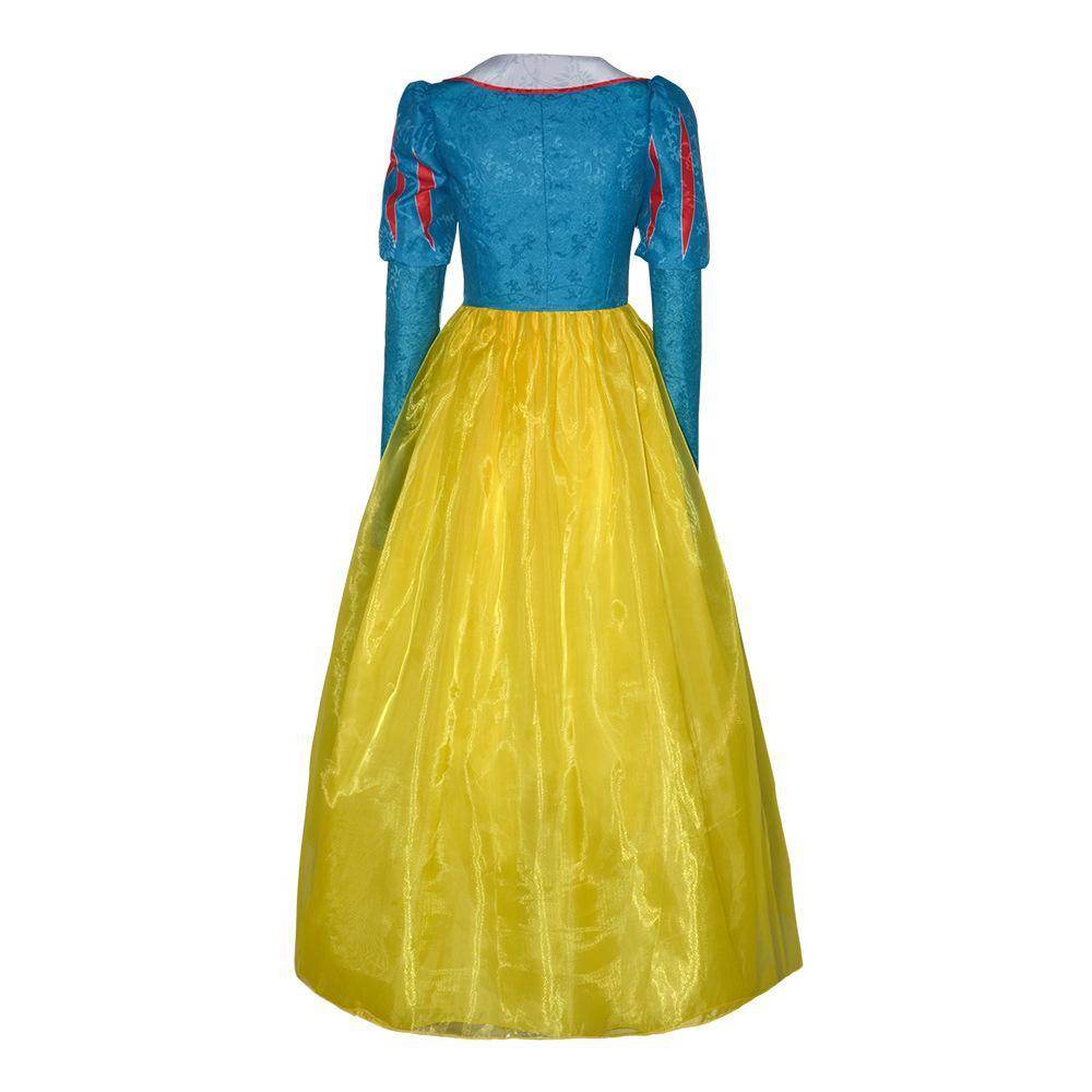 Snow White Princess Dress Cosplay Costume Carnival For Adult - Azufun
