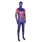 Spider Man Across the Spider Verse Miguel O'Hara Zentai Cosplay Costume Outfits Halloween Carnival Suit Adults - Azufun