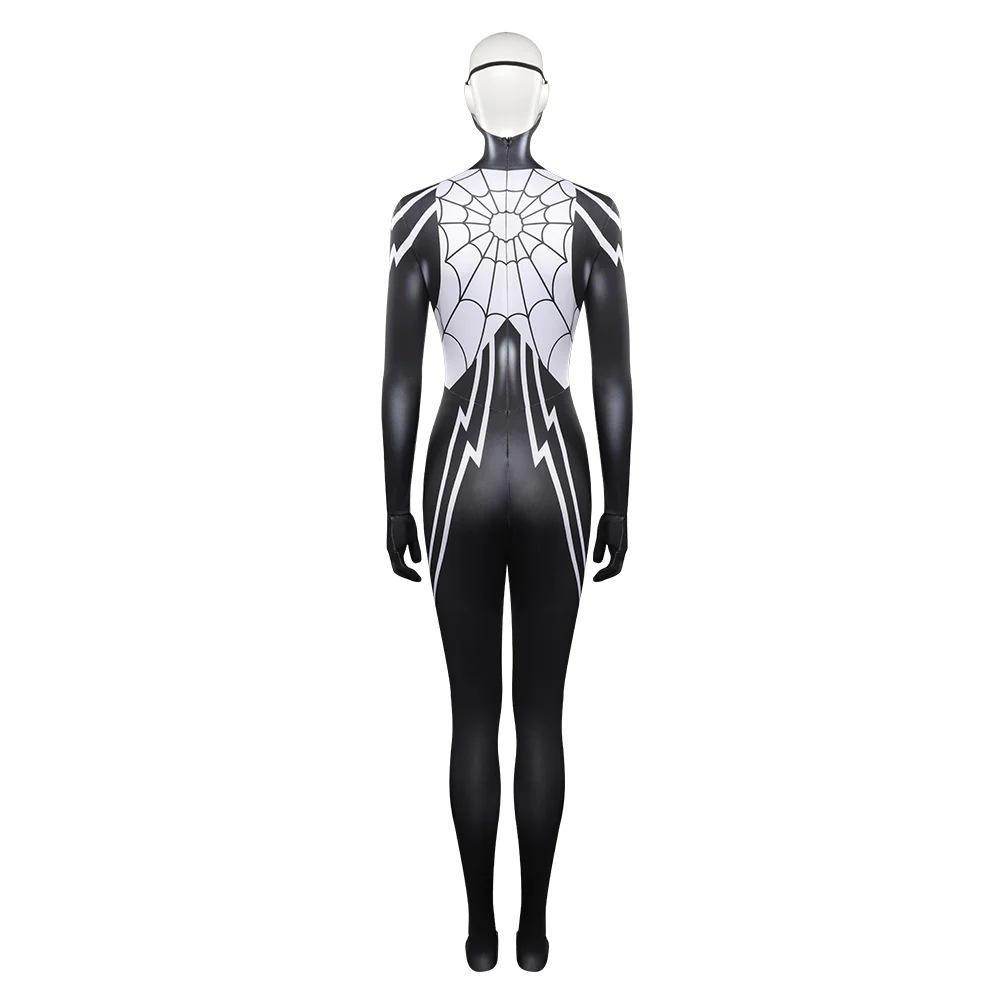 Spider-Man Cindy Moon Women Zentai Bodysuit Costume - Azufun