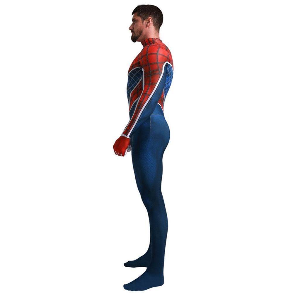 Spider-Man Punk Hobart Brown Cosplay Costume Jumpsuit Across the Spider-Verse Edition - Azufun